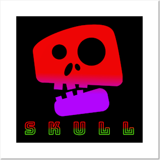 skull Posters and Art